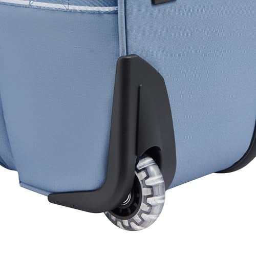 florence by mills On A Roll Two Wheel Rolling Travel Duffle Bag, Zinc Blue, 28 Inch - Image 4