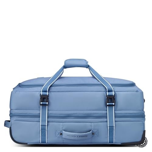 florence by mills On A Roll Two Wheel Rolling Travel Duffle Bag, Zinc Blue, 28 Inch - Image 5
