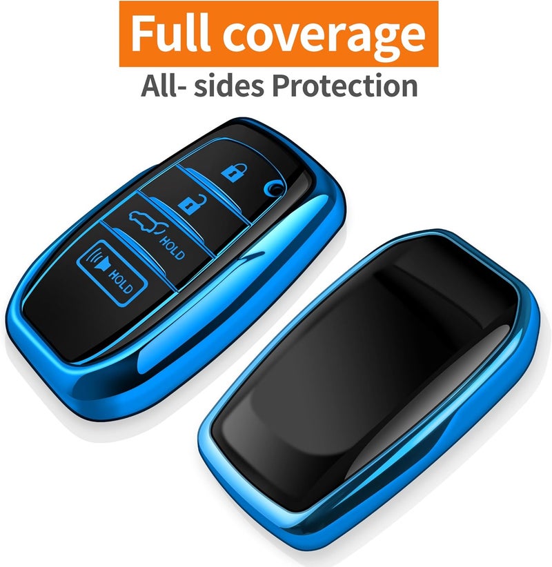 Sindeda Blue Key Fob Cover for Toyota - Image 3