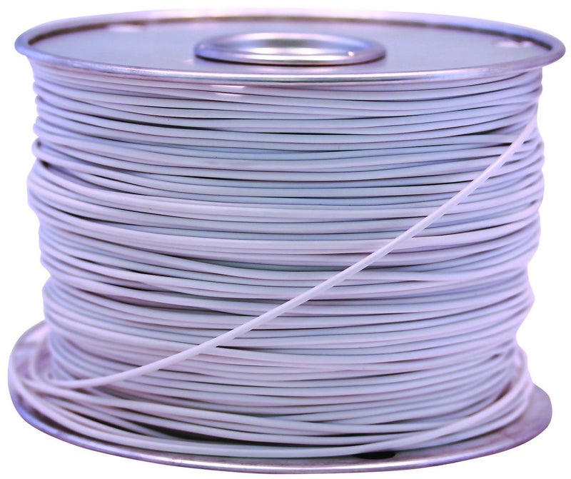 Woods 55667223 Primary Wire, 18-Gauge, White, 100 Ft