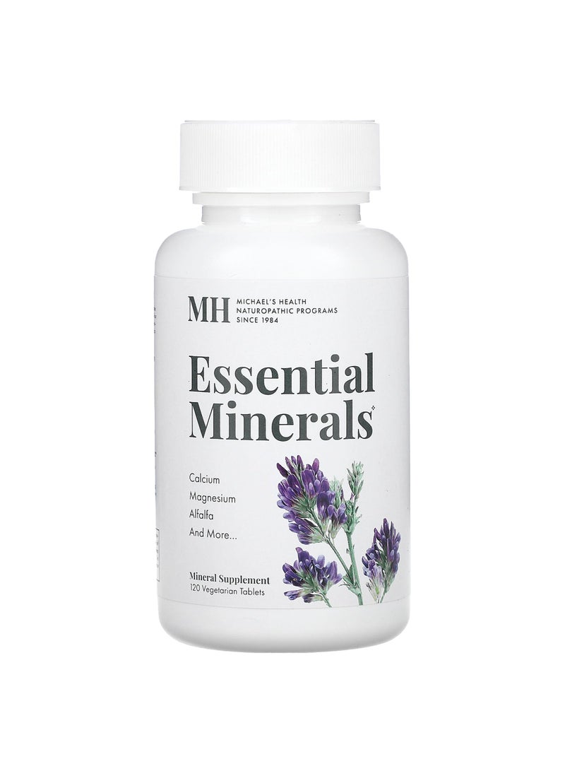 Essential Minerals, 120 Vegetarian Tablets