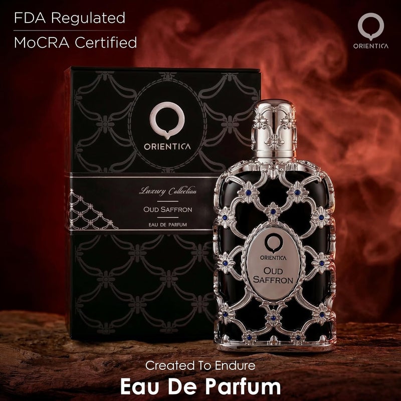 Orientica Luxury Collection Oud Saffron Eau De Parfum - 2.7oz / 80ml - Image 4