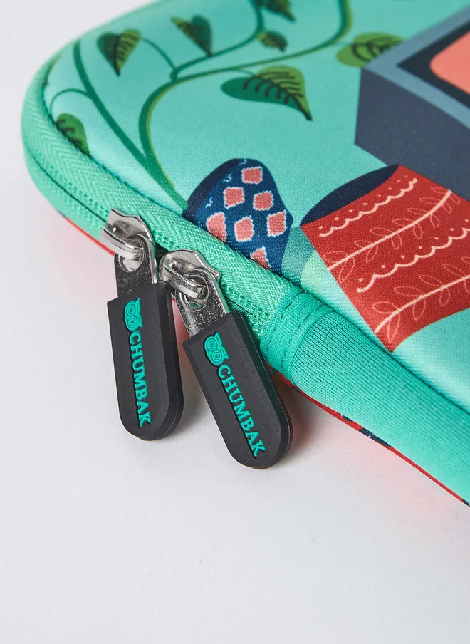 Chumbak  Lounging lady 15" laptop sleeve  | Best Price UAE
