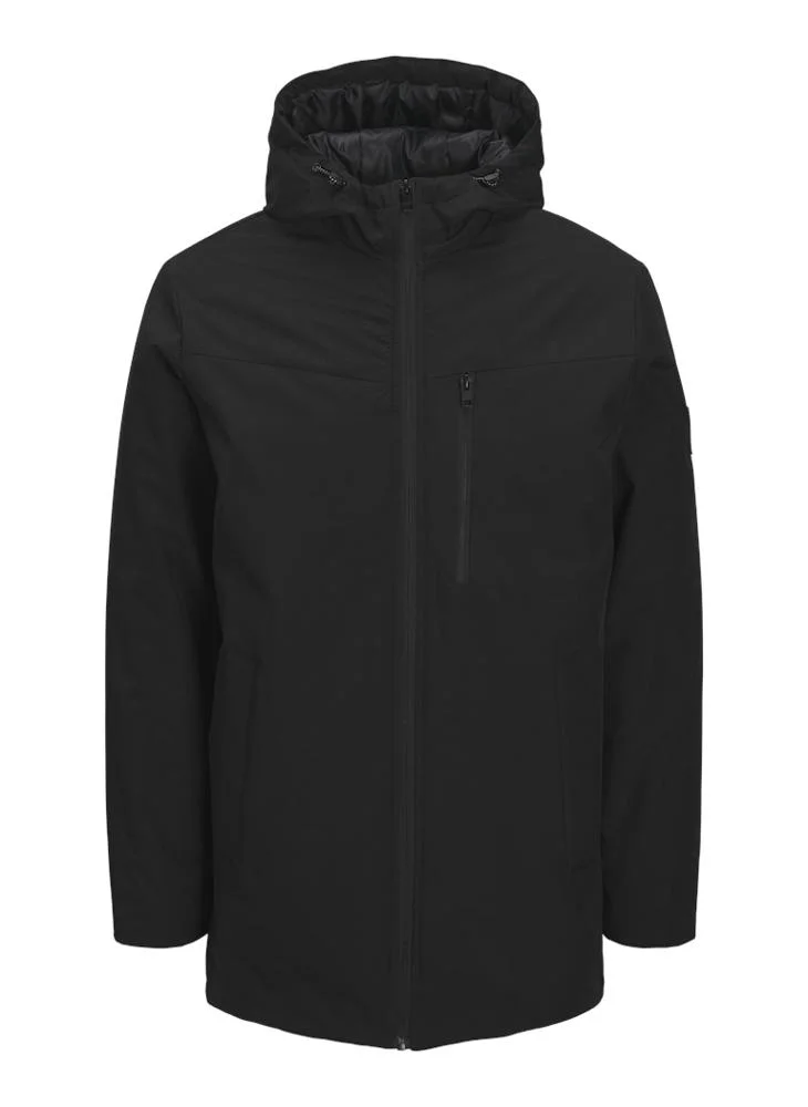 JJ Rebel Casual Parka Zip Through Jacket