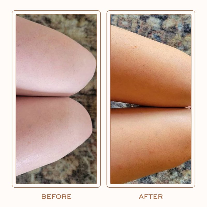 Botanic Tree مُستحضر التسمير الذاتي من بوتانيك تري - مُستحضر تسمير بدون شمس للحصول على تان طبيعي المظهر - لوشن تسمير عشبي للحصول على بشرة برونزية خالية من العيوب - مُستحضر تسمير فوري للوجه والجسم للبشرة الفاتحة والداكنة. - Image 3