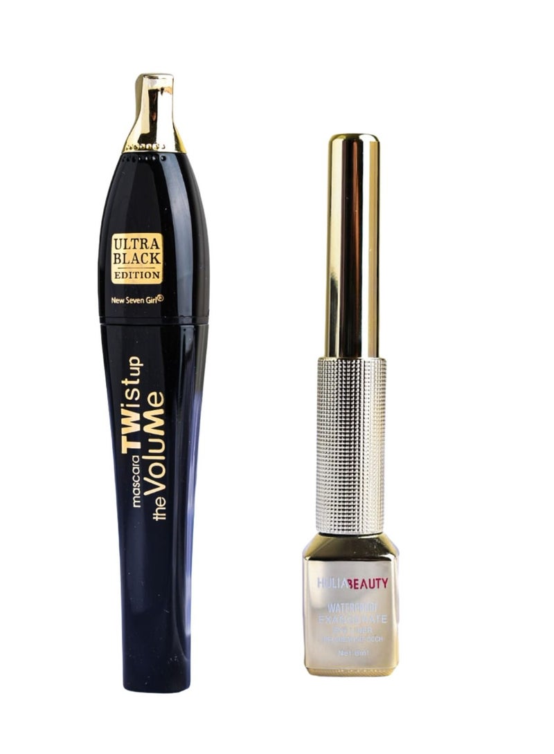 Generic Eyelashes volumizing mascara and liquid eyeliner  - Image 2