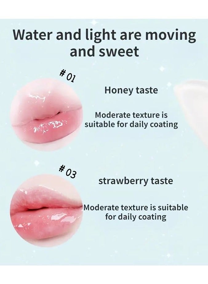 HEYXI Berry Shades Hydrating Lip Gloss Set - Mirror Shine, Pearly Nudes & Moisturizing Oil Formula - Perfect Valentine's Gift for Her #04 - Image 2