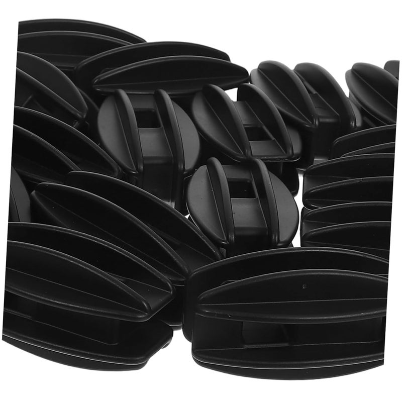 20 قطعة من عوازل السياج الكهربائي الأسود المقاومة للطقس لتعزيز أمن المحيط - Image 4