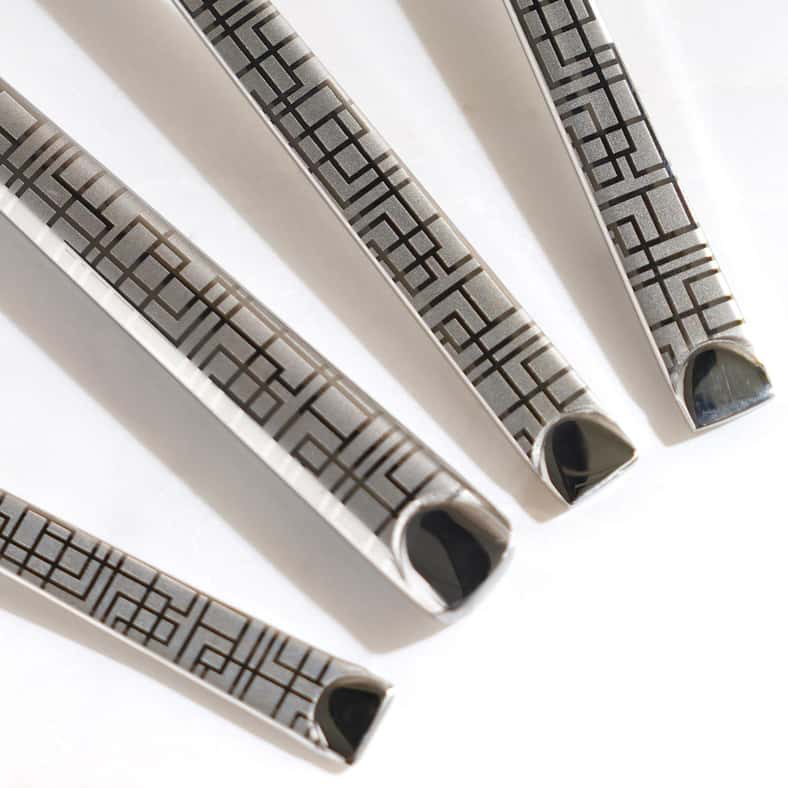 Pan Home Cori 24-Piece Cutlery Set -Chrome - Image 4