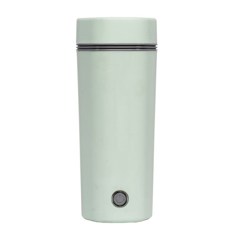 Car Insulated Cups 400ML Stainless Steel Travel Mug with lid - Spill Proof 12V Elctric Kettle Automatic Power Off for Coffee & Tea - Thermos Keeps Drinks - Image 1