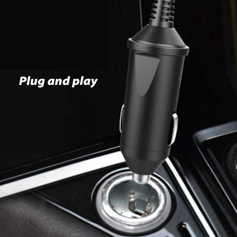 Car Insulated Cups 400ML Stainless Steel Travel Mug with lid - Spill Proof 12V Elctric Kettle Automatic Power Off for Coffee & Tea - Thermos Keeps Drinks - Image 4