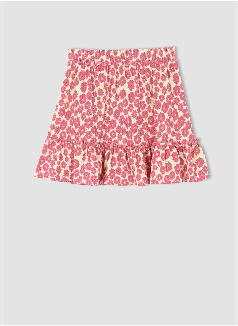 DeFacto Girl Regular Fit Knitted Skirt