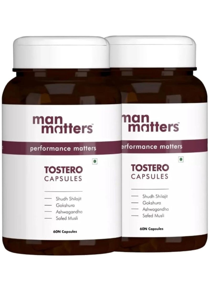 Man Matters - for Men 120 Capsules  With Actives like Ashwagandha  Gokshura and Safed Musli For Improved Muscle Strength and Recovery  Stamina and Overall Wellbeing - Image 1