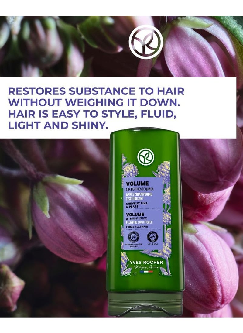 Yves Rocher Volume Plumping Conditioner For Fine & Flat Hair  - Image 2