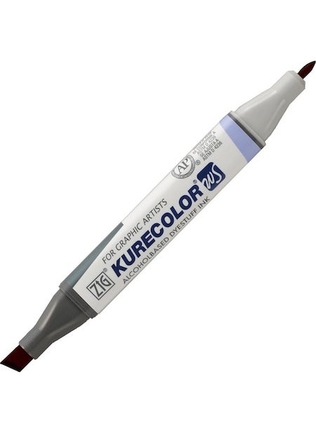 Zig 738 Kurecolor KC-3000 Twin Marker - Burnt Sienna  - Image 3