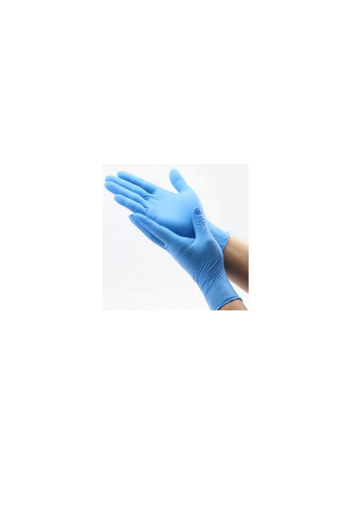 Malaysian Blue Nitrile Gloves / Extra Large (XL)  - Image 2