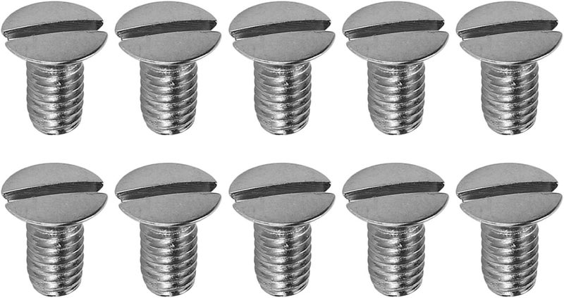 ANGGREK Sewing Needle Plate Screw, Fade Lightweight Iron Replacement Sewing Machine Needle Plate Screw 10Pcs for MX60 - Image 5