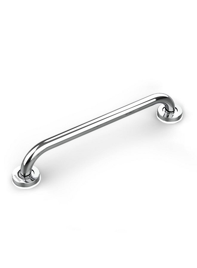 Plantex 18 Inch Stainless Steel Grab Bar for Toilet/Safety Support for Senior Citizens/Secure Bathroom Handrail/Bathroom Accessories (Chrome) - Image 1