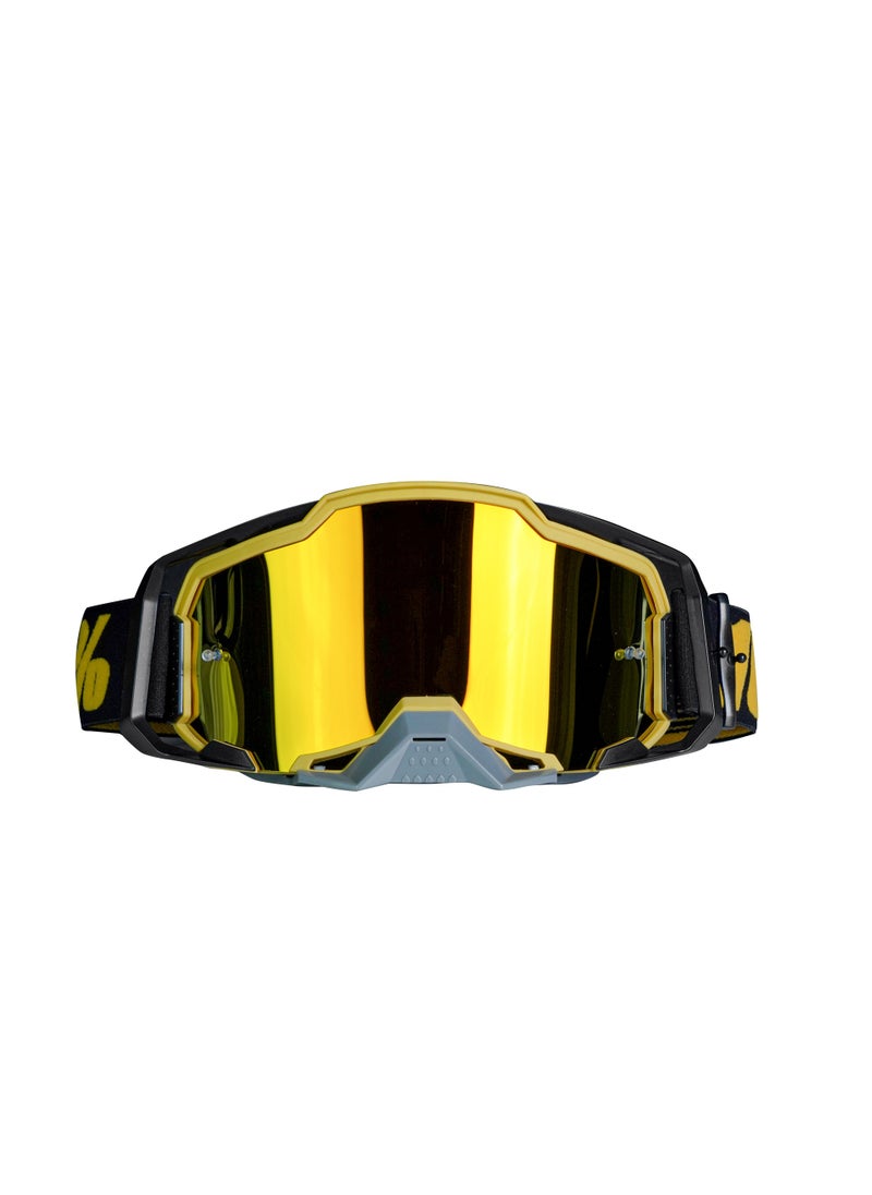 100 % Pure Pair of Motorcycle Rider Goggle for Unisex Adults  - Image 2