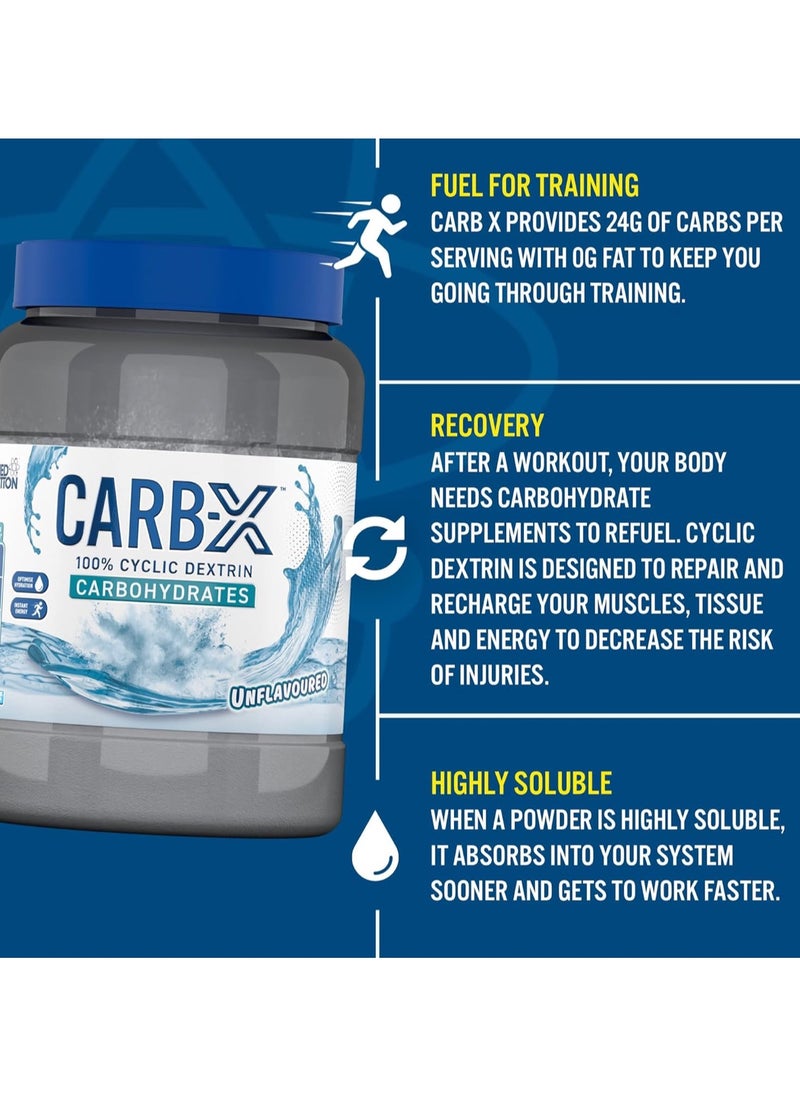 Applied Nutrition - Carb-X 1.2 kg | Unflavored Complex Carbohydrate Powder | Ideal for Energy, Recovery & Muscle Mass | No Sugar - Image 1