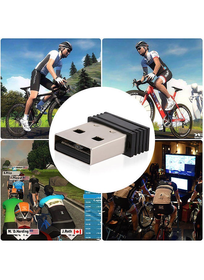 Generic - ANT+ USB Stick Adapter Compatible with Garmin Forerunner 310XT 405 410 610 910XT Compatible With CycleOps Virtual Trainer Sunnto Watch Zwift TrainerRoad PerfPRO Studio - Image 1