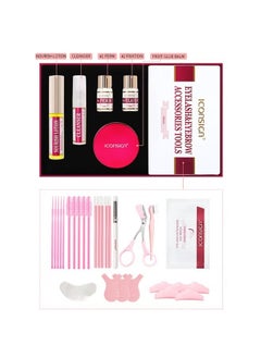 Generic 2 IN 1 Fast Perming Lash Lifting Brow Lamination Kit Lasting 6-8 Weeks Mascara Makeup Tools  - Image 3