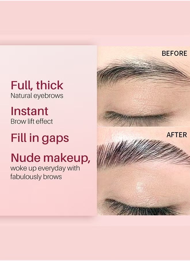 2 IN 1 Fast Perming Lash Lifting Brow Lamination Kit Lasting 6-8 Weeks Mascara Makeup Tools