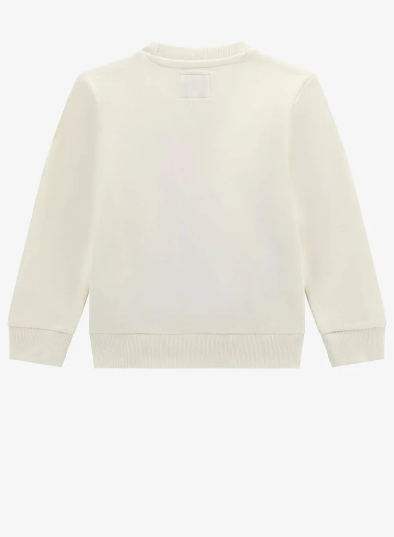 GUESS Kids Graphic Crew Neck Sweatshirt