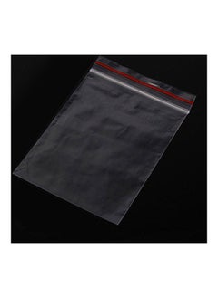 NIBEMINENT 100-Piece Reclosable Zipped Lock Bags Clear  - Image 2