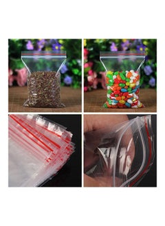 NIBEMINENT 100-Piece Reclosable Zipped Lock Bags Clear  - Image 4