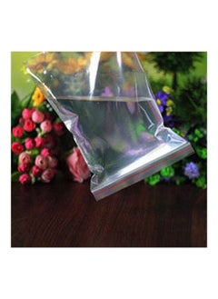 NIBEMINENT 100-Piece Reclosable Zipped Lock Bags Clear  - Image 3