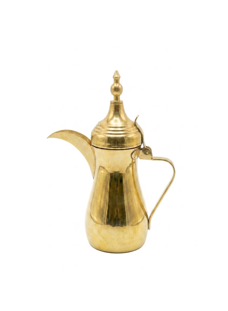 Arabic Dallah Coffee Pot Set 3 Pieces — Gold Stainless Steel — Large Medium Small — Majlis Gift - Image 3