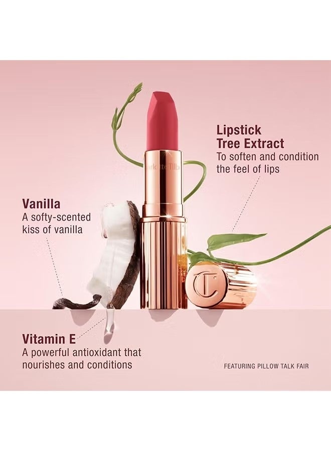 Charlotte Tilbury Matte Revolution Lipstick Pillow Talk Original- Long Lasting, Matte Lipstick With Buildable Color & Lip-Loving Ingredients - Creamy, Easy To Blend Formula - Gracefully Pink - Image 3
