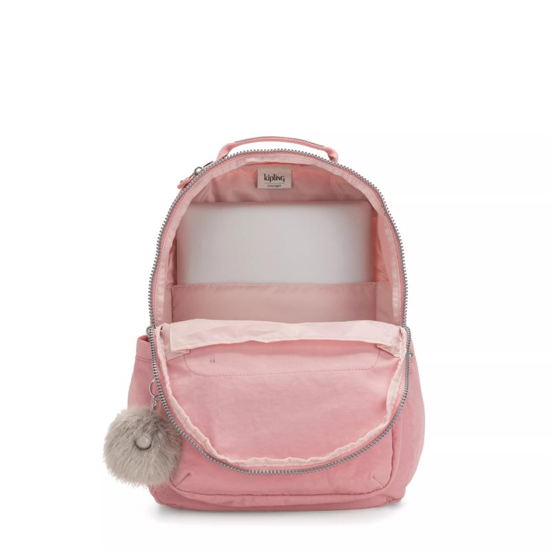 KIPLING KIPLING Kipling Women's Seoul 15" Laptop Backpack, Durable, Roomy with Padded Shoulder Straps, Built-In Protective Sleeve - Image 3