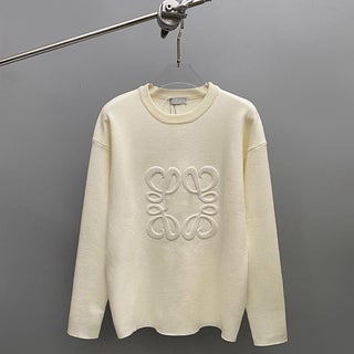 LOE Home High Version 23Autumn/Winter New Sculpture Round Neck Pullover Wool Knitted Top Luxury Mens Womens Same Style Top Off-white - pzsku/Z639932AB1E7E053CEC86Z/45/1746220186/92baad68-85bc-4887-8c32-63acf1b5c6f1