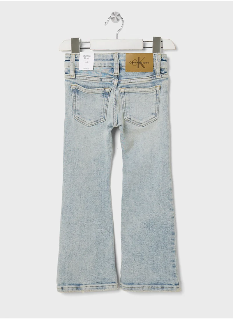 Calvin Klein Jeans Kids Mr Flare Essential Denim