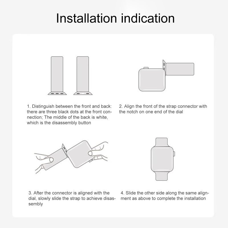 erorex For Apple Watch Series 10 46Mm Nylon Elastic Buckle Watch Band(Dark Navy Blue) - Image 4