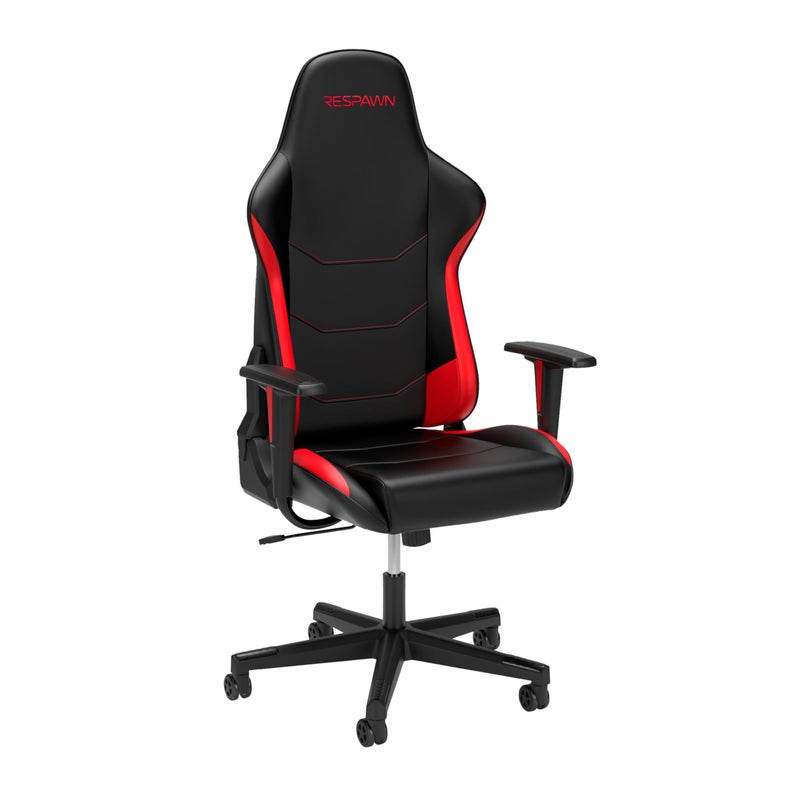 RESPAWN 110 Ergonomic Gaming Chair  Racing Style with 360 Swivel Integrated Headrest 135 Degree Recline High Back