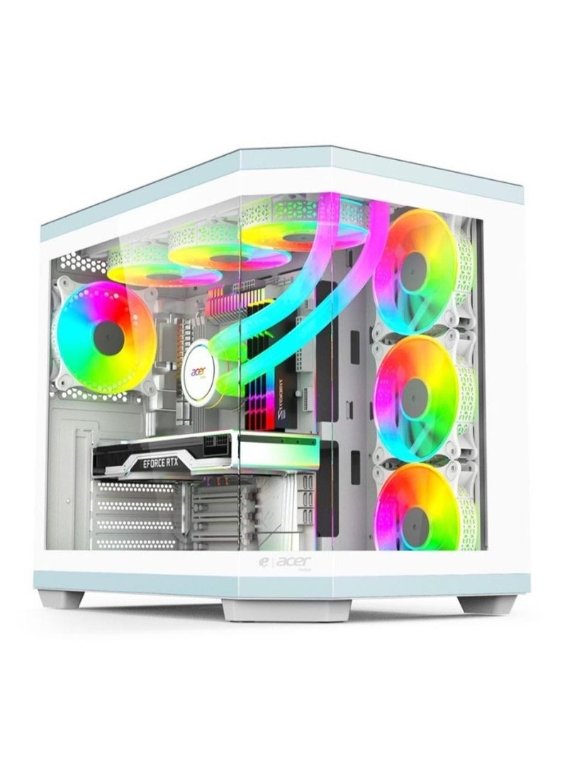 حالة الألعاب V950W ميد تاور ATX ARGB مع زجاج مقسى