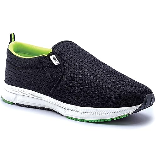 AVANT Men's Bolt Slip On Training Shoes - Black, UK 7 - Image 1