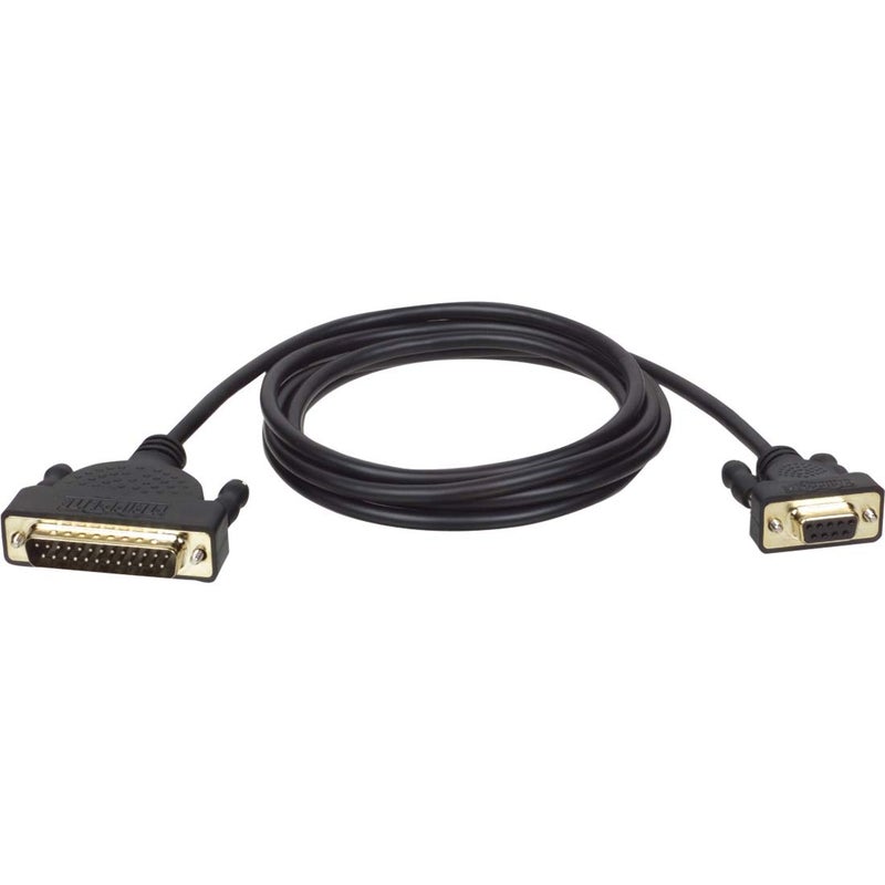 Tripp Lite AT Serial Modem Gold Cable (DB25 to DB9 M/F) 6-ft.(P404-006) - Image 4
