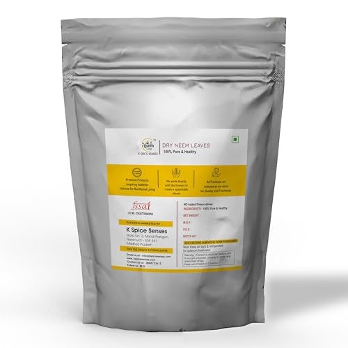 Heaven Gate Dry Neem Leaves – and Versatile Herb for Wellness, Perfect for Herbal Teas, DIY Remedies, Skin Care, and Traditional Ayurvedic Practices, Packed for Long-Lasting Freshness (250 GM) - Image 2