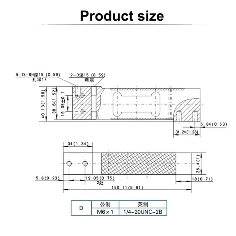 L6N Single Point Load Cell High-Precision Weighing Sensor 3kg-100kg Electronic Balance Packaging Scale Sorting Machine(30KG) - Image 2