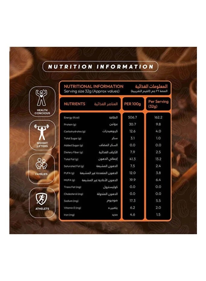 ويلانس نوتريكو ويلانس نيوتريكو زبدة فول سوداني داكنة بالكاكاو بدون سكر مضاف جم مع بروتين مصل اللبن المعزول عالية البروتين 150 جم خيار صحي للرياضيين - Image 2