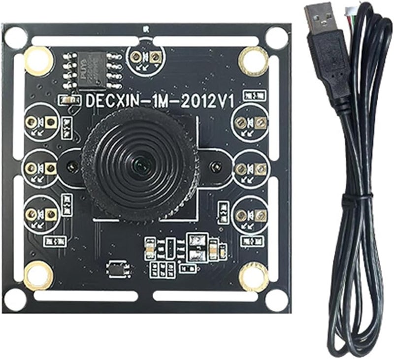 USB 2.0 Fast Speed Industrial Camera Module OV9732 1MP 100 Degree Wide Angle With 1m Cable - Image 1