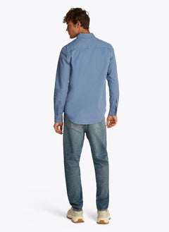 TOMMY JEANS Regular Fit Washed Twill Long Sleeve Shirt  - Image 2
