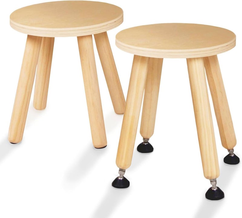 Cateam Kids Wooden Chair Set of 2 (Natural) - Image 1