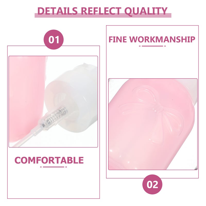 Makeup Remover Bottles with Refillable Pump Dispensers for Nail Tools Care - Image 5