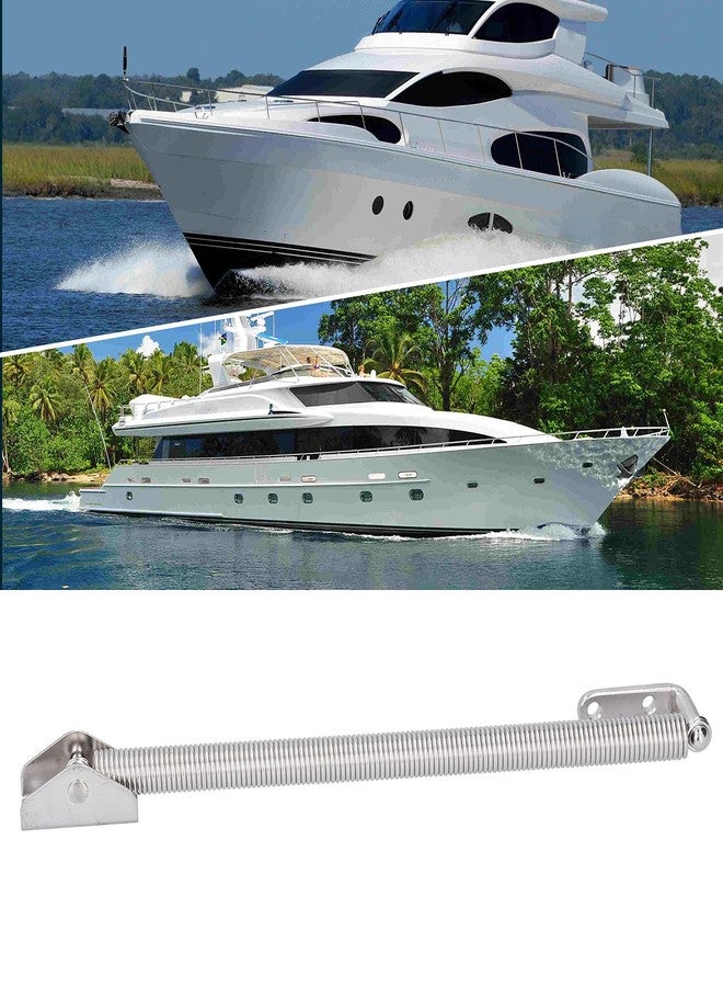 Fydun 10-1/4in Stainless Steel Cabin Door Grip Hatch Holder Adjuster Lid Support Spring for Marine Boat Yacht - Image 4