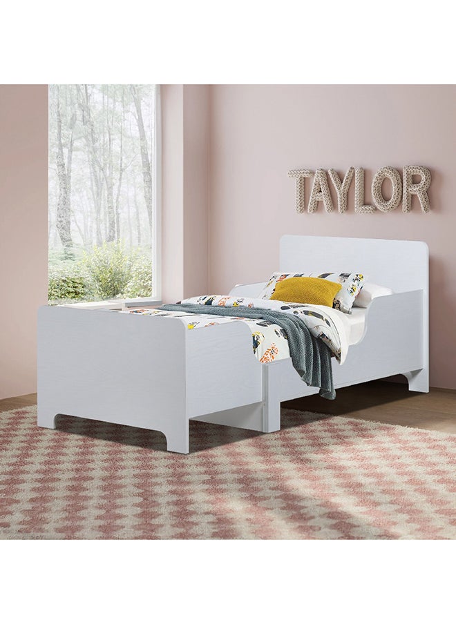 Home Box Home Box Vanilla Toddler Engineereing Wood Extendable Bed White 103 x 80 x 200 cm  - Image 1